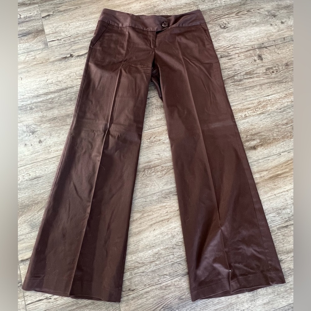 NWOT Campaigne Vintage Brown Trouser Slacks - size 10